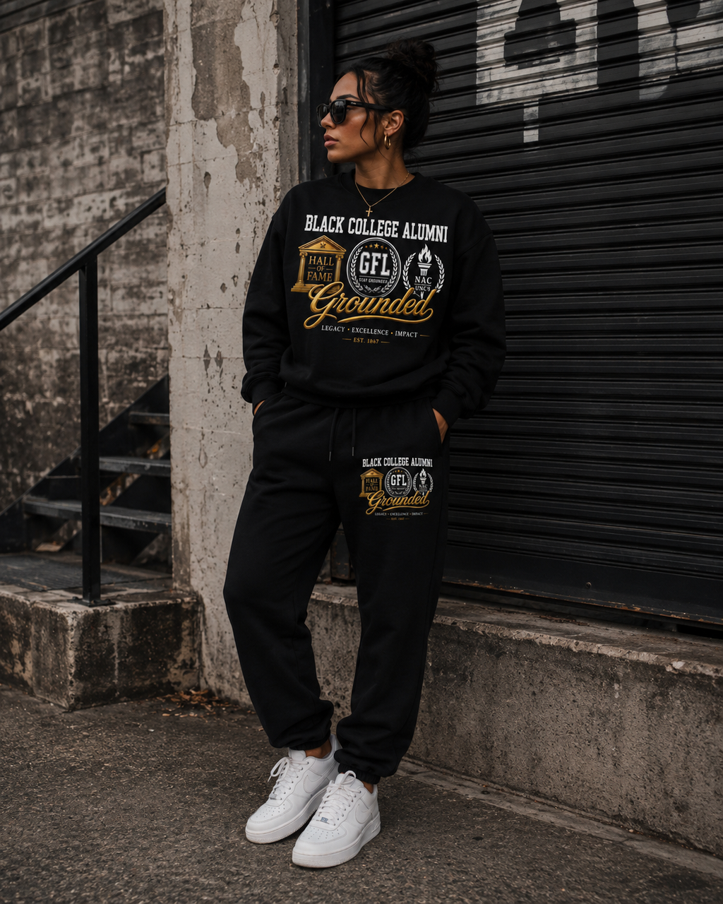 Black College Alumni Sweatsuit