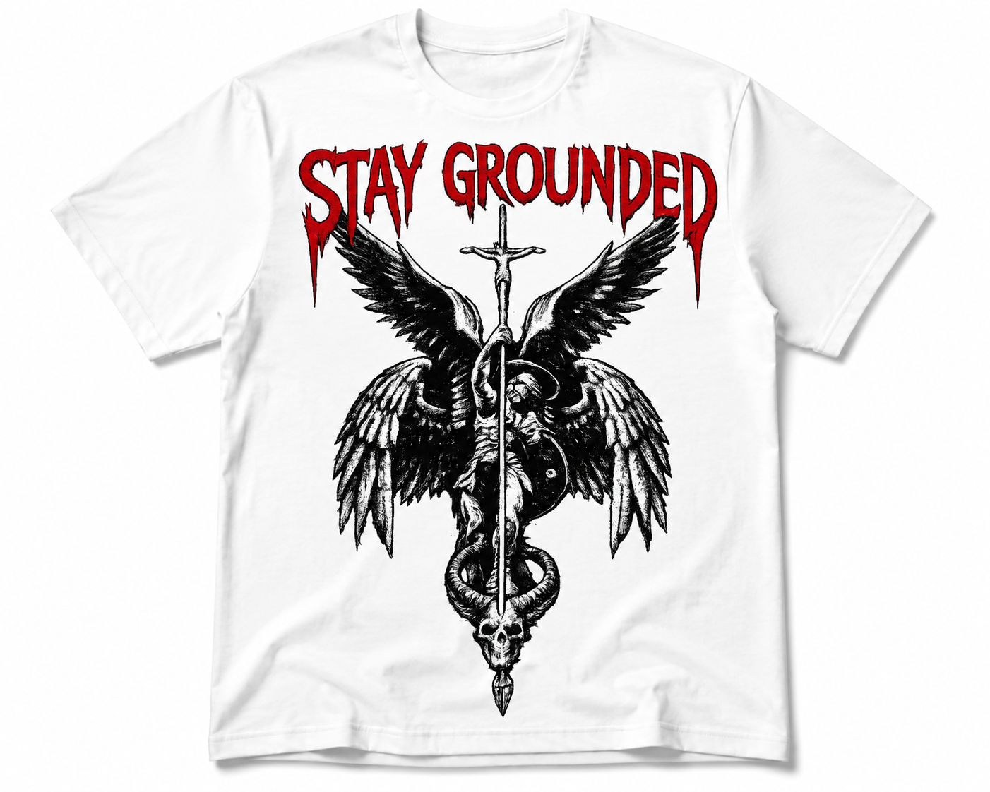 Stay Grounded Angel T Shirt